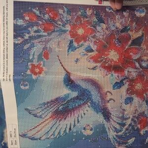 #26 Diamond Painting Art Set hummingbird